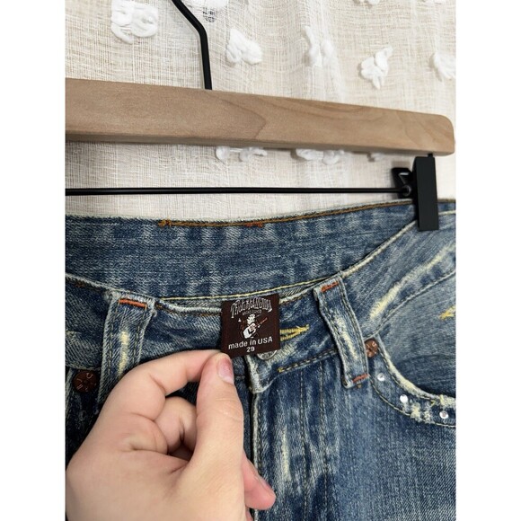 True Religion Patchwork Boot Cut Jeans Size 29 Women’s - Picture 5 of 9